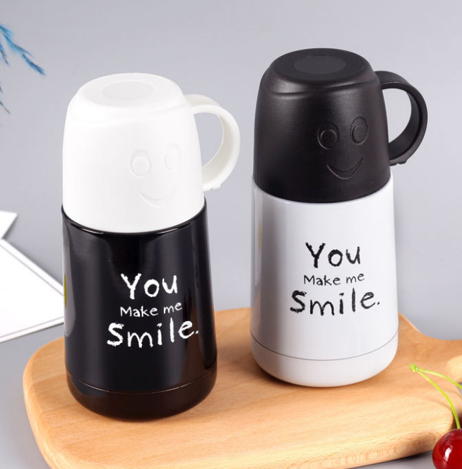 210ml cartoon thermos stainless steel vacuum flask cup