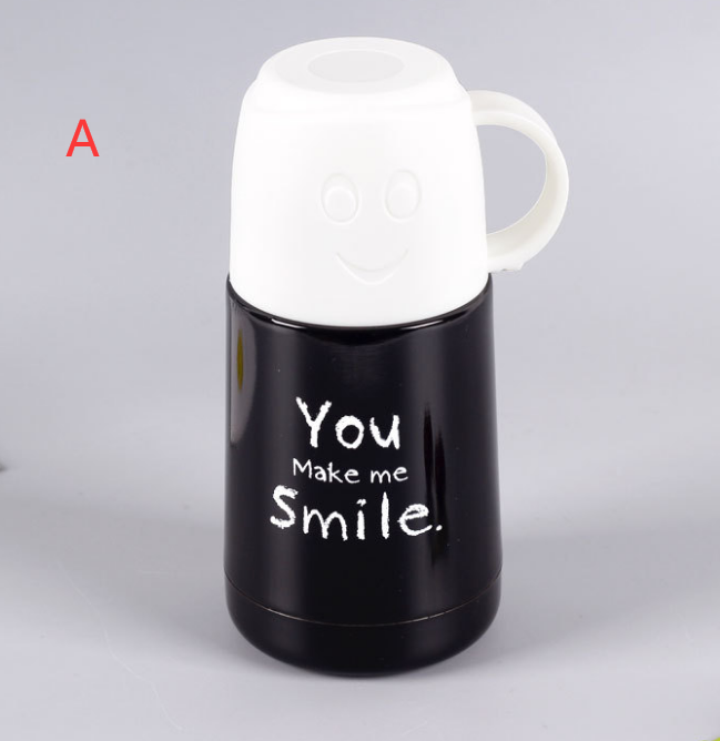 210ml cartoon thermos stainless steel vacuum flask cup