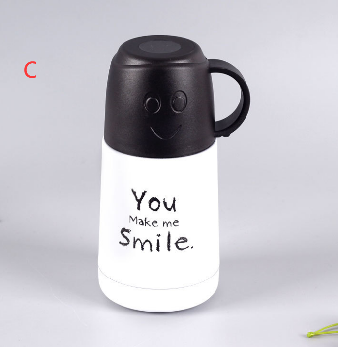 210ml cartoon thermos stainless steel vacuum flask cup