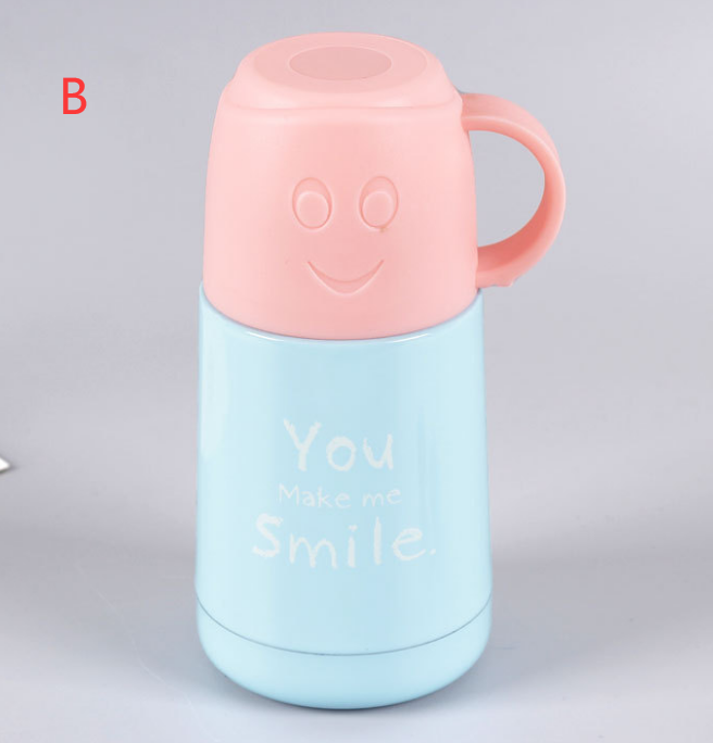 210ml cartoon thermos stainless steel vacuum flask cup