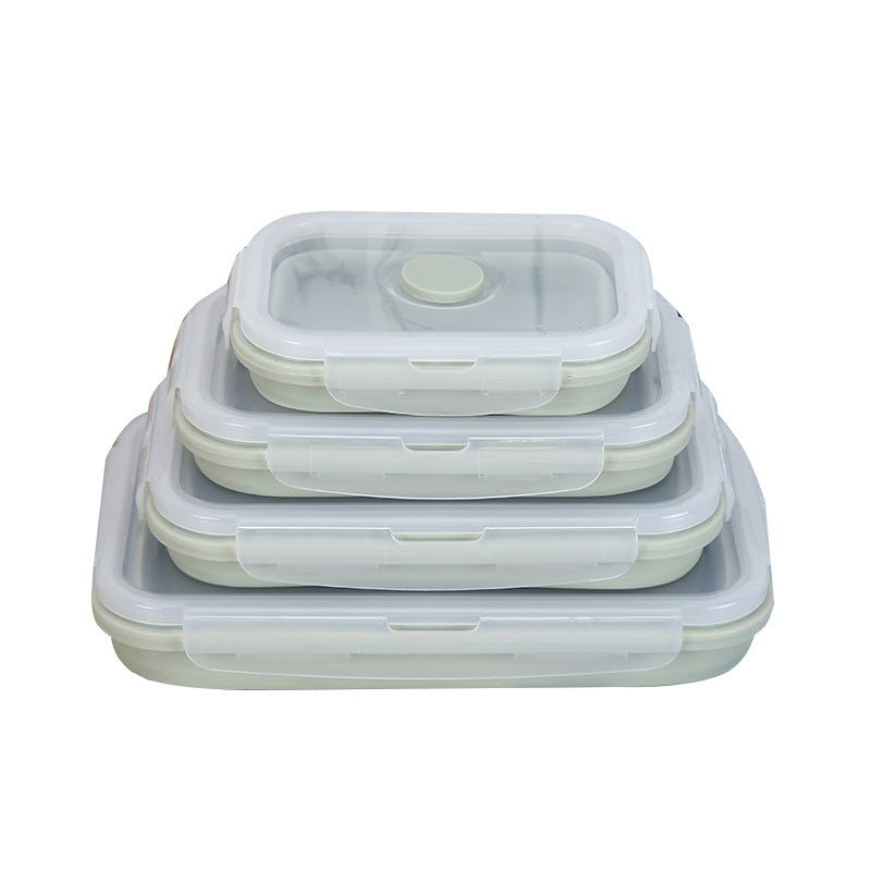 Silicone lunch box